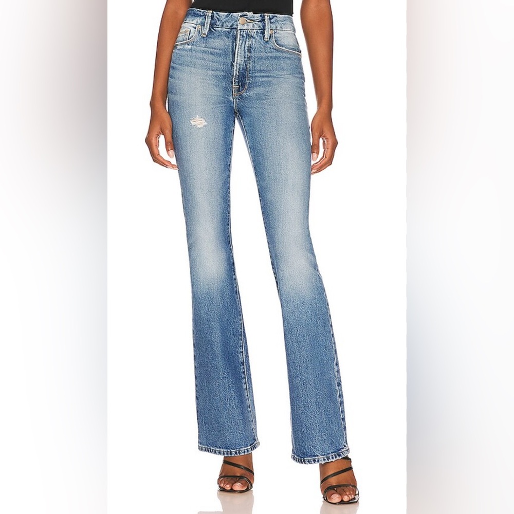 Good American | Good Classic Boot in Indigo130 | Size 2 (US 26)